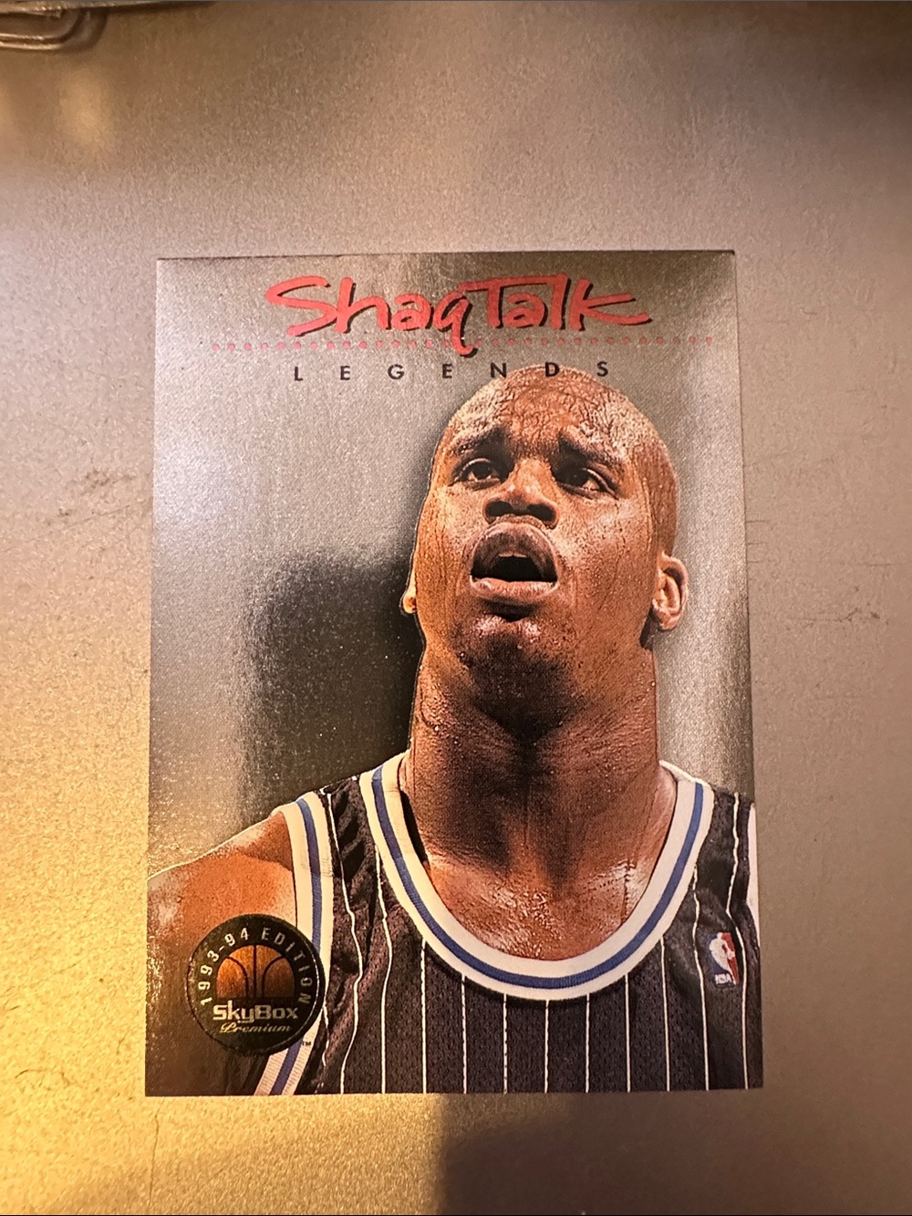 1993 Skybox Premium Shaq Talk #10  Gem MINT Shaquille O’Neal Low Pop!